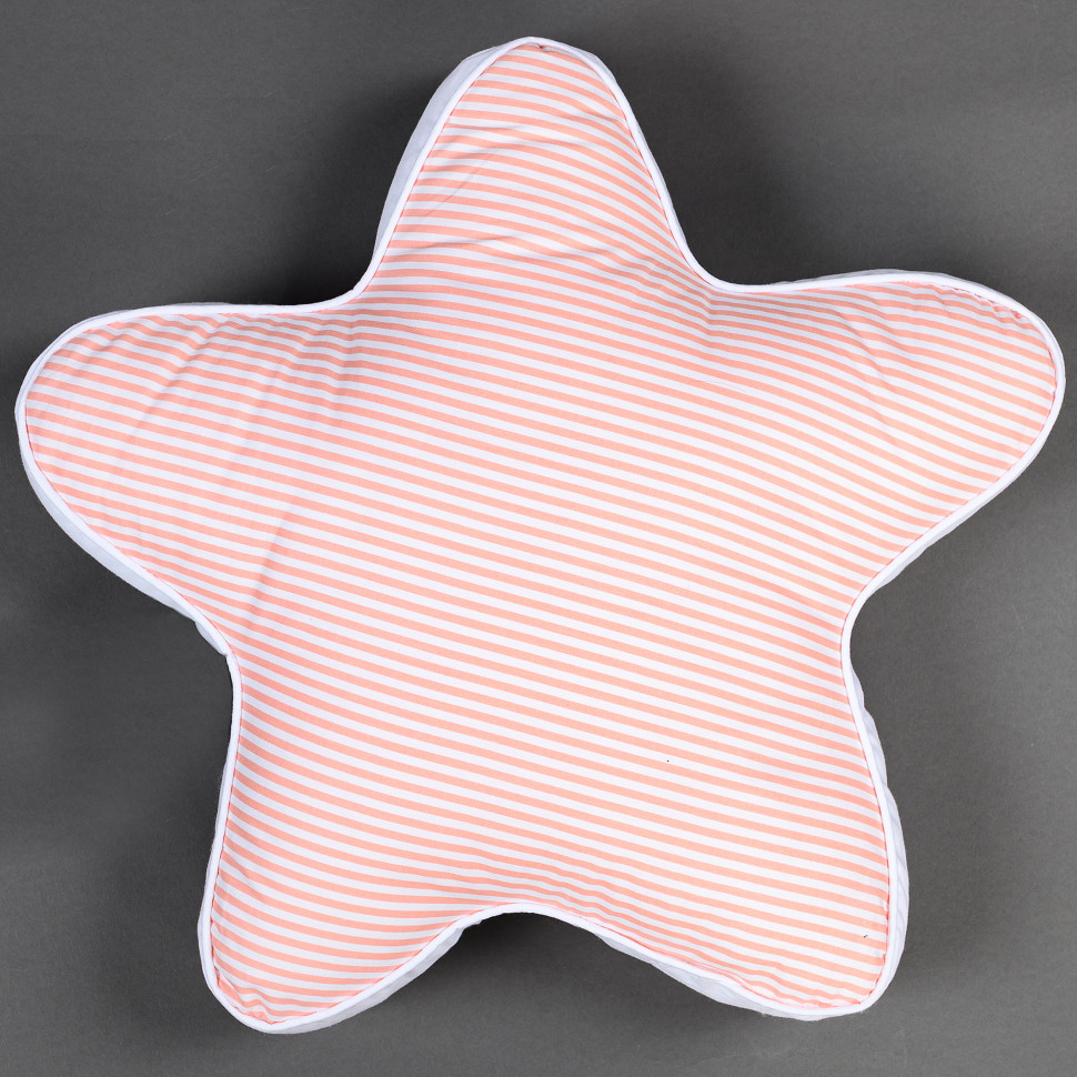 Декоративная подушка "Звезда" с печатью DP-010-S2 Розовая фото