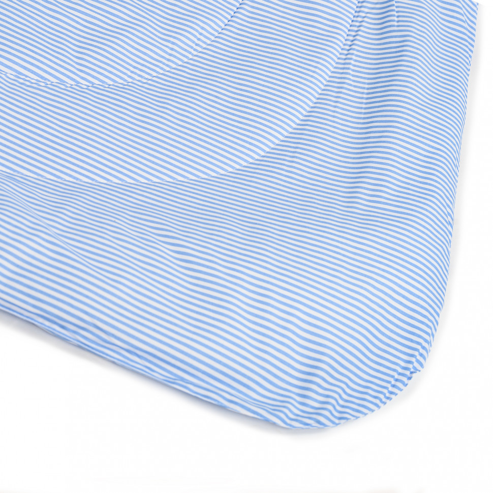 Одеяло с дизайнерской стежкой Ultra Percal 200гр Голубая полоска DU-Y8D018(3) фото